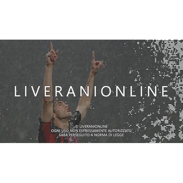 Milano 2 maggio 2007 Milan - Manchester United semi-finale champions league nella foto: esultanza dopo il gol di Kaka foto Andry / Ag. Aldo Liverani