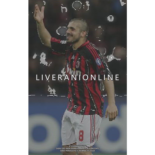 Milano 2 maggio 2007 Milan - Manchester United semi-finale champions league nella foto: Gattuso Ivan Gennaro foto Andry / Ag. Aldo Liverani