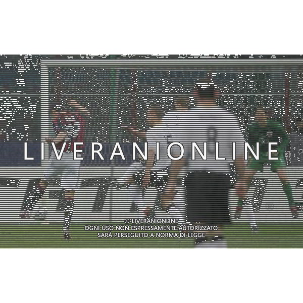 Milano 2 maggio 2007 Milan - Manchester United semi-finale champions league nella foto: il gol di Kaka foto Andry / Ag. Aldo Liverani