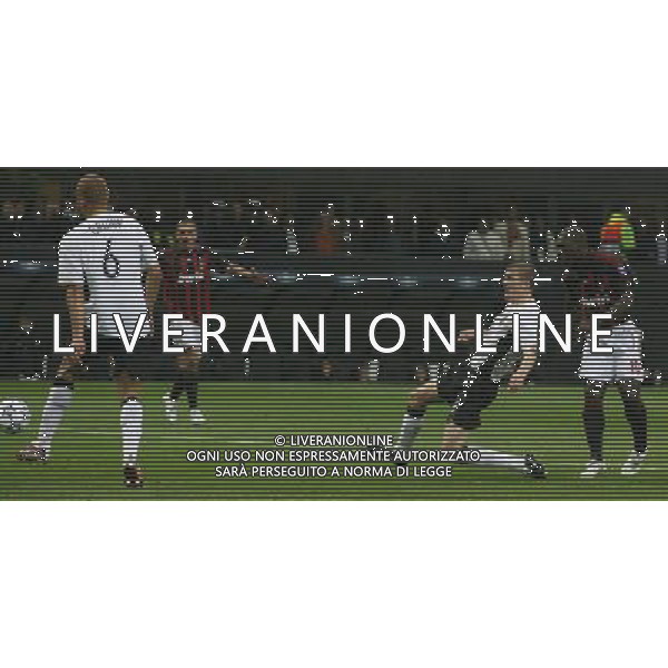 Milano 2 maggio 2007 Milan - Manchester United semi-finale champions league nella foto: il gol di Seedorf foto Andry / Ag. Aldo Liverani