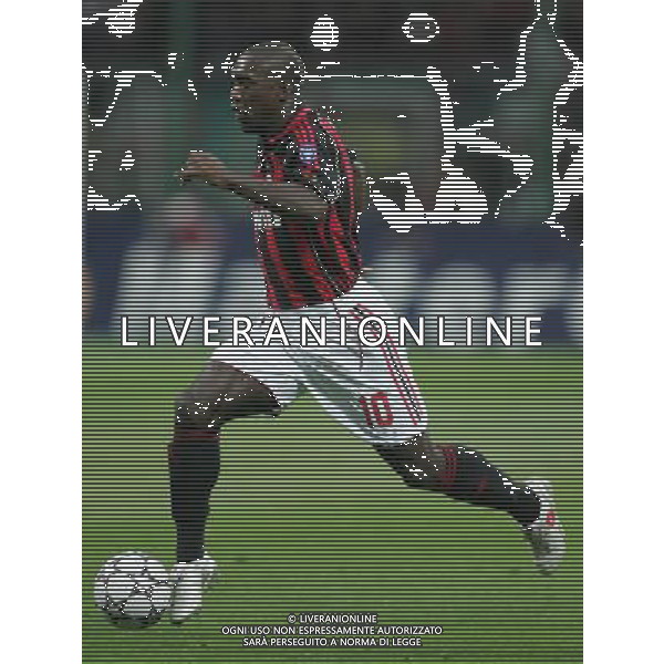 Milano 2 maggio 2007 Milan - Manchester United semi-finale champions league nella foto: Seedorf Clarence foto Andry / Ag. Aldo Liverani