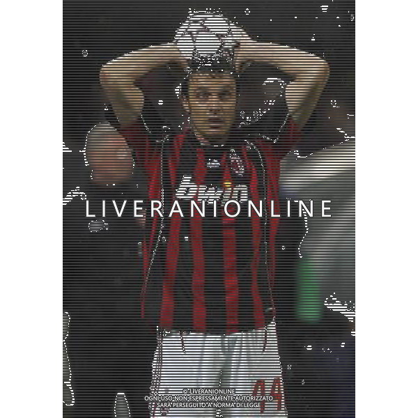 Milano 02/04/2007 Champions League 2006/07 milan-manchester 3:0 nella foto oddo massimo ph marco luzzani/ag aldo liverani s.a.s.
