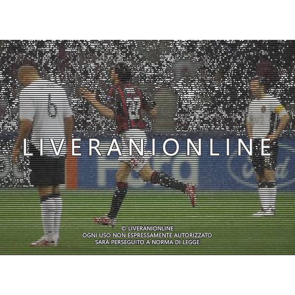 Milano 02/04/2007 Champions League 2006/07 milan-manchester 3:0 nella foto esultanza kaka ph marco luzzani/ag aldo liverani s.a.s.