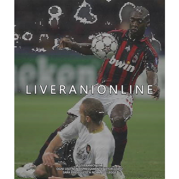 Milano 02/04/2007 Champions League 2006/07 milan-manchester 3:0 nella foto gol seedorf ph marco luzzani/ag aldo liverani s.a.s.