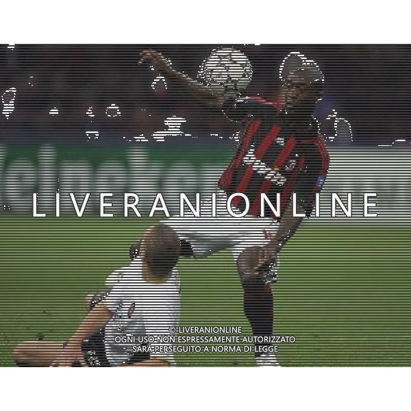 Milano 02/04/2007 Champions League 2006/07 milan-manchester 3:0 nella foto gol seedorf ph marco luzzani/ag aldo liverani s.a.s.