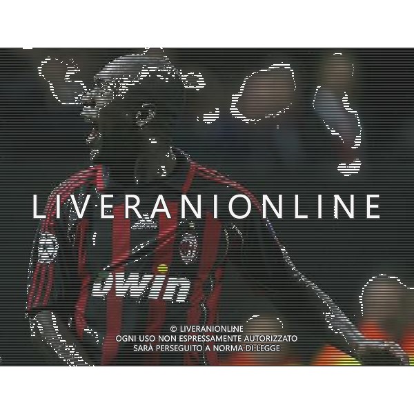Milano 02/04/2007 Champions League 2006/07 milan-manchester 3:0 nella foto esultanza seedorf ph marco luzzani/ag aldo liverani s.a.s.