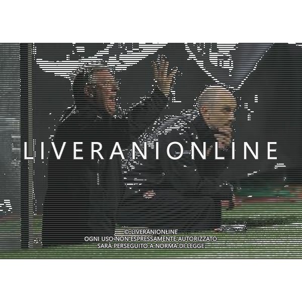 Milano 02/04/2007 Champions League 2006/07 milan-manchester 3:0 nella foto sir alex ferguson ph marco luzzani/ag aldo liverani s.a.s.