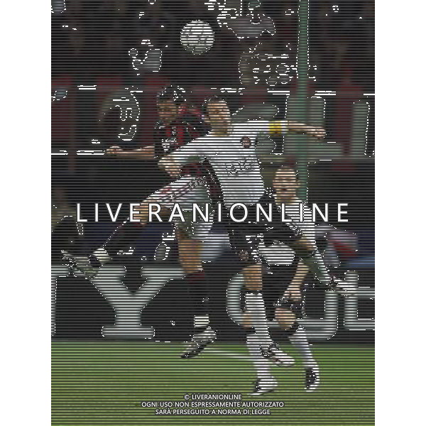 Milano 02/04/2007 Champions League 2006/07 milan-manchester 3:0 nella foto oddo e giggs ph marco luzzani/ag aldo liverani s.a.s.