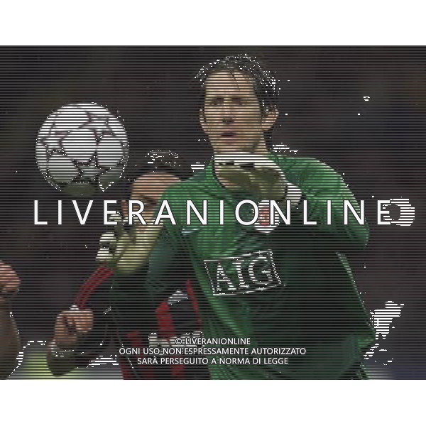 Milano 02/04/2007 Champions League 2006/07 milan-manchester 3:0 nella foto van der sar edwin ph marco luzzani/ag aldo liverani s.a.s.