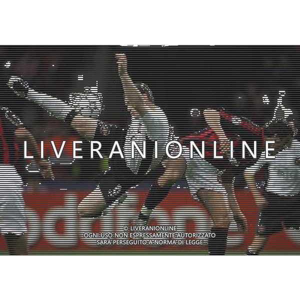 Milano 02/04/2007 Champions League 2006/07 milan-manchester 3:0 nella foto rooney e oddo ph marco luzzani/ag aldo liverani s.a.s.