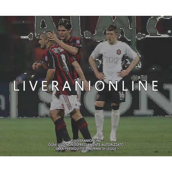 Milano 02/04/2007 Champions League 2006/07 milan-manchester 3:0 nella foto gattuso e kaka ph marco luzzani/ag aldo liverani s.a.s.