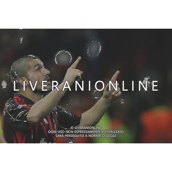Milano 02/04/2007 Champions League 2006/07 milan-manchester 3:0 nella foto gattuso gennaro ph marco luzzani/ag aldo liverani s.a.s.