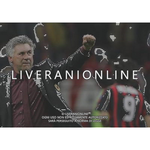 Milano 02/04/2007 Champions League 2006/07 milan-manchester 3:0 nella foto ancelotti carlo ph marco luzzani/ag aldo liverani s.a.s.