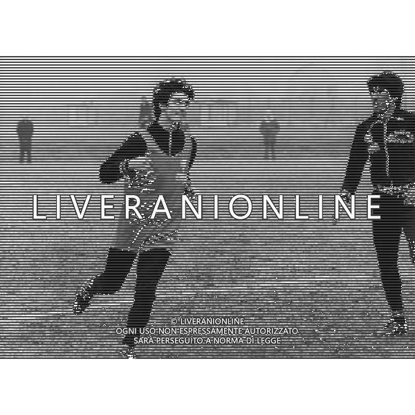 Paolo Rossi calciatore del Perugia con Salvatore Bagni ph archivio agenzia aldo liverani