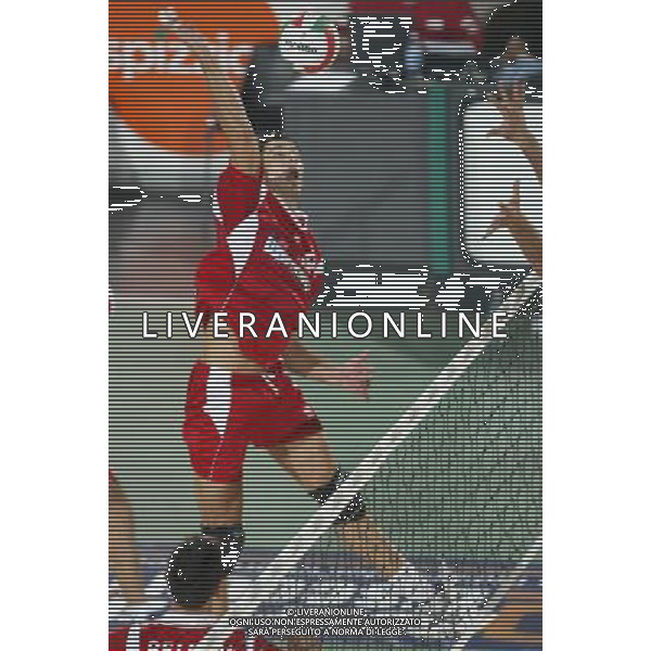 Campionato di pallavolo 2003/04 partita: Sysley - Gioia del Colle Foto: S.Rosa/Liverani nella foto:Forni marcello - Telefonica
