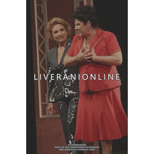 MILANO 8 MAGGIO 2007 TEATRO NUOVO SPETTACOLO TEATRALE \'MENOPAUSE\' NELLA FOTO:FIORETTA MARI E MARISA LAURITO PH FRANCESCO BONFANTI-AG ALDO LIVERANI
