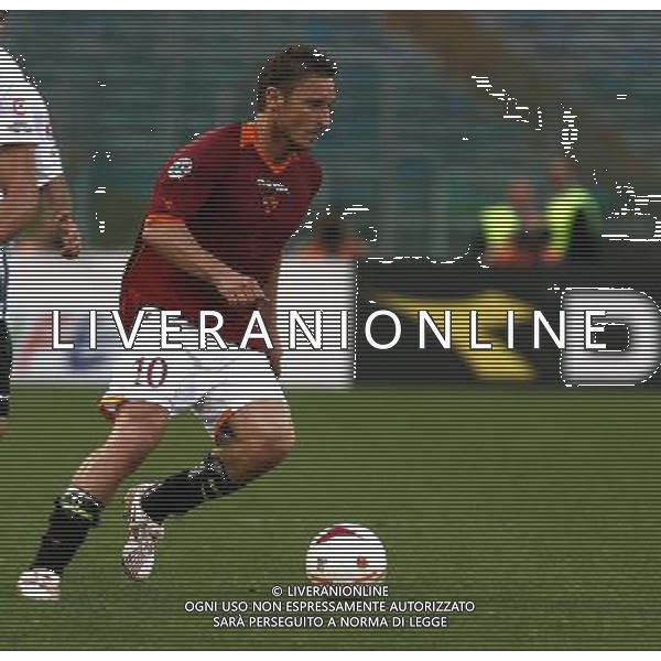Roma - 09 / 05 / 2007 - TIM CUP 2006/2007 Finale andata - Roma Vs Inter (6-2) - nella foto: Francesco TOTTI ph Corradetti / ag. Aldo Liverani