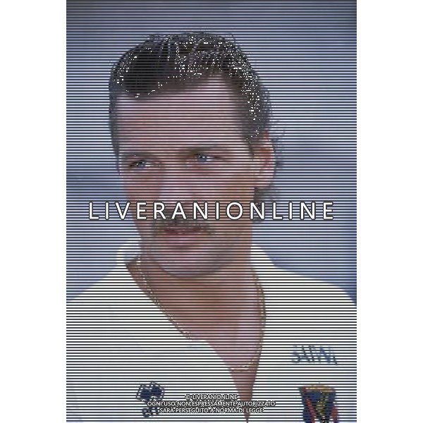 Stefano Tacconi calciatore portiere del Genoa 1992/93 ph archivio agenzia aldo liverani