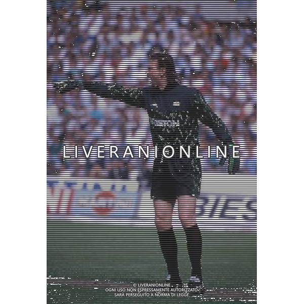 Stefano Tacconi calciatore portiere della Juventus 1988/89 ph archivio agenzia aldo liverani