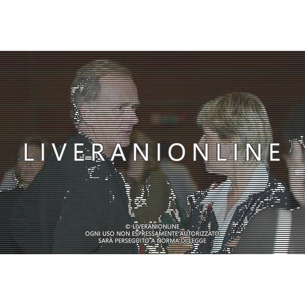 Giovanni Cobolli Gigli alla Fiera del Libro di Torino 13-05-2007 Nella foto: Cobolli Gigli ed Evelina Christillin ©Manuela Viganti/Agenzia Aldo Liverani