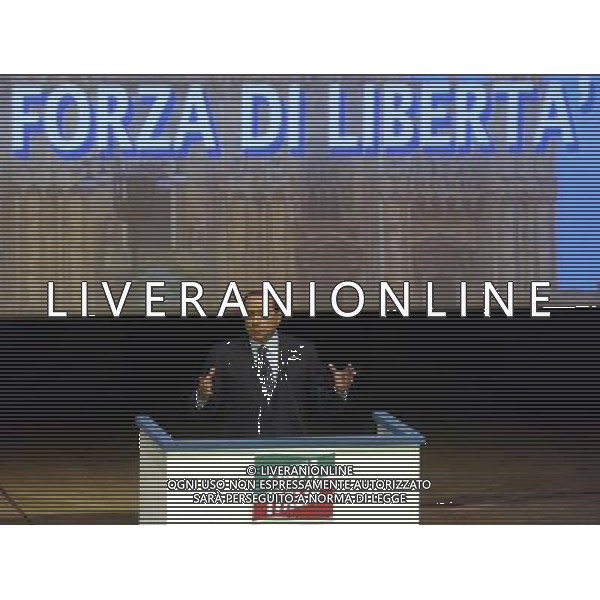AL TEATRO DAL VERME DI MLANO COMIZIO DI SILVIO BERLUSCONI A SOSTEGNO DEI CANDIDATI ALLE PROSSIME ELEZIONI AMMINISTRATIVE 14-05-2007 PH TACCA/AGENZIA ALDO LIVERANI