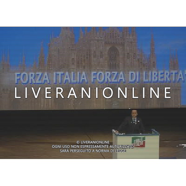 AL TEATRO DAL VERME DI MLANO COMIZIO DI SILVIO BERLUSCONI A SOSTEGNO DEI CANDIDATI ALLE PROSSIME ELEZIONI AMMINISTRATIVE 14-05-2007 PH TACCA/AGENZIA ALDO LIVERANI