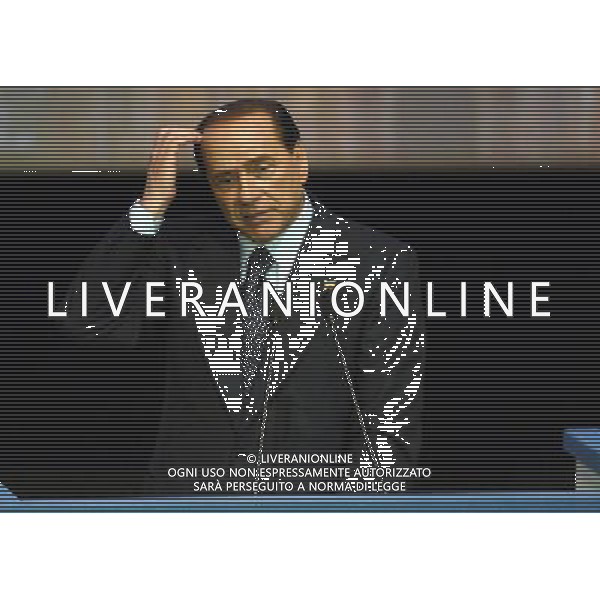 AL TEATRO DAL VERME DI MLANO COMIZIO DI SILVIO BERLUSCONI A SOSTEGNO DEI CANDIDATI ALLE PROSSIME ELEZIONI AMMINISTRATIVE 14-05-2007 PH TACCA/AGENZIA ALDO LIVERANI