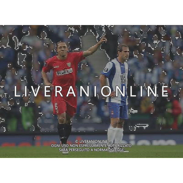 Glasgow (UK) 16-05-2007 Finale Coppa UEFA 2006/07 RCD Espanyol-Siviglia FC nella foto esultanza adriano ph marco luzzani/ag aldo liverani s.a.s. 