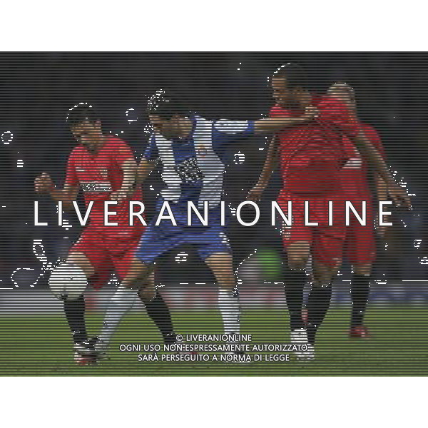 Glasgow (UK) 16-05-2007 Finale Coppa UEFA 2006/07 RCD Espanyol-Siviglia FC nella foto marti, jarque e luis fabiano ph marco luzzani/ag aldo liverani s.a.s. 