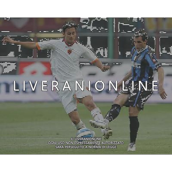 INTER-ROMA COPPA ITALIA TIM 17/05/2007 NELLA FOTO AQUILANI ALBERTO-GONZALES MARIANO FOTO ANDRY-AG ALDO LIVERANI