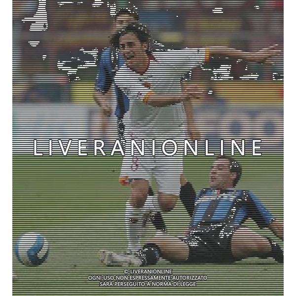 INTER-ROMA COPPA ITALIA TIM 17/05/2007 NELLA FOTO AQUILANI-GONZALES MARIANO FOTO ANDRY-AG ALDO LIVERANI