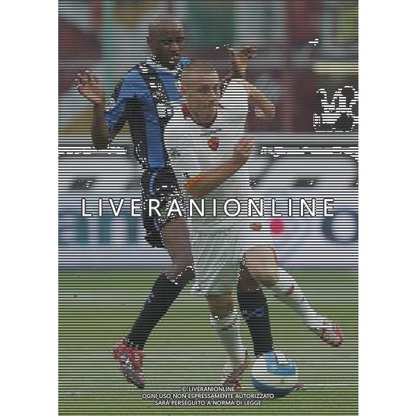 INTER-ROMA COPPA ITALIA TIM 17/05/2007 NELLA FOTO DE ROSSI DANIELE-PATRICK VIEIRA FOTO ANDRY-AG ALDO LIVERANI