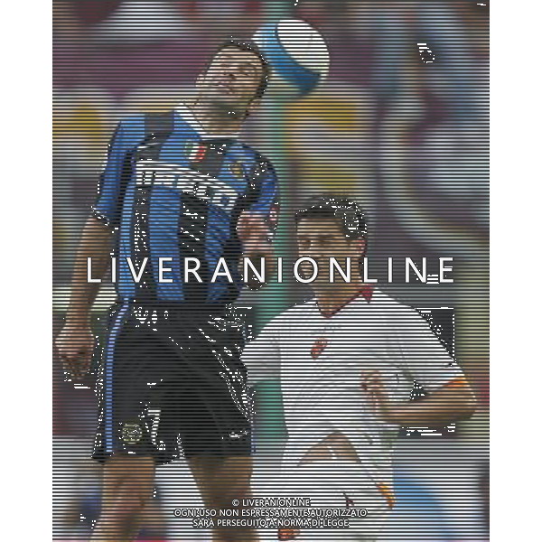 INTER-ROMA COPPA ITALIA TIM 17/05/2007 NELLA FOTO figo-cruz FOTO ANDRY-AG ALDO LIVERANI