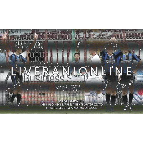 INTER-ROMA COPPA ITALIA TIM 17/05/2007 NELLA FOTO proteste inter FOTO ANDRY-AG ALDO LIVERANI