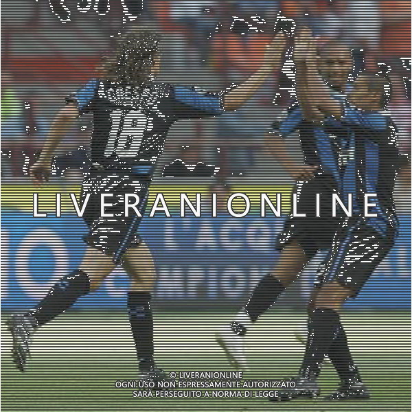 INTER-ROMA COPPA ITALIA TIM 17/05/2007 NELLA FOTO crespo-cordoba FOTO ANDRY-AG ALDO LIVERANI