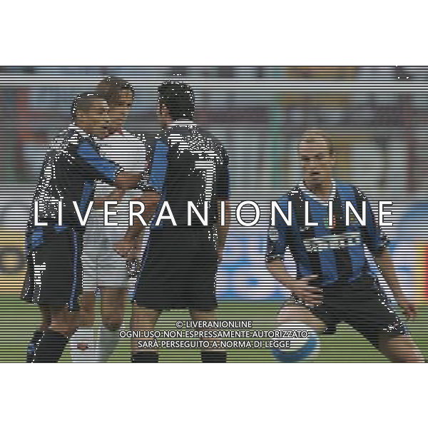 INTER-ROMA COPPA ITALIA TIM 17/05/2007 NELLA FOTO figo-taddei FOTO ANDRY-AG ALDO LIVERANI