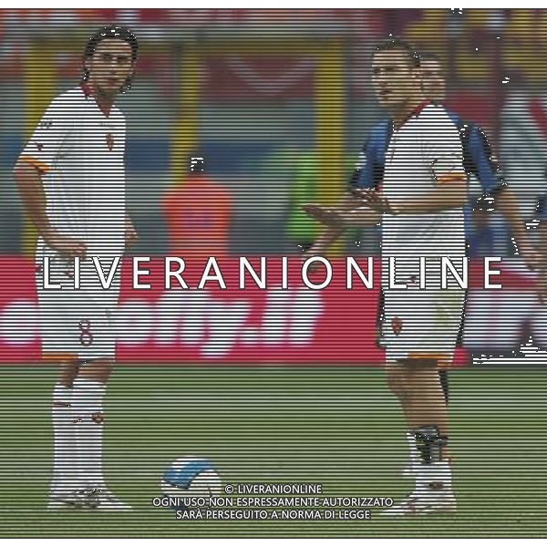 INTER-ROMA COPPA ITALIA TIM 17/05/2007 NELLA FOTO totti-aquilani FOTO ANDRY-AG ALDO LIVERANI