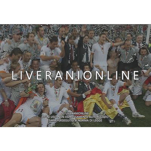 INTER -ROMA COPPA ITALIA TIM 17/05/2007 NELLA FOTO LA ROMA VINCE LA COPPA ITALIA FOTO ANDRY-AG ALDO LIVERANI