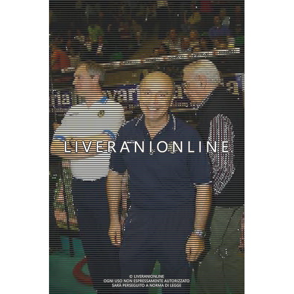 TREVISO 17/05/2007 SERIE A1 TIM 2006/2007 FINALI PLAY OFF -GARA 3 COPRA BERNI PIACENZA- SISLEY TREVISO NELLA FOTO:L\'ARBITRO GASPARI LUCIANO ARBITRA ULTIMA PARTITA PRIMA DELLA PENSIONE FOTO PAOLA GARBUIO/AG.ALDO LIVERANI