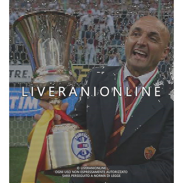 Milano 17 maggio 2007 Inter - Roma finale coppa italia 2007 nella foto: Spalletti Luciano foto Andry / Ag. Aldo Liverani
