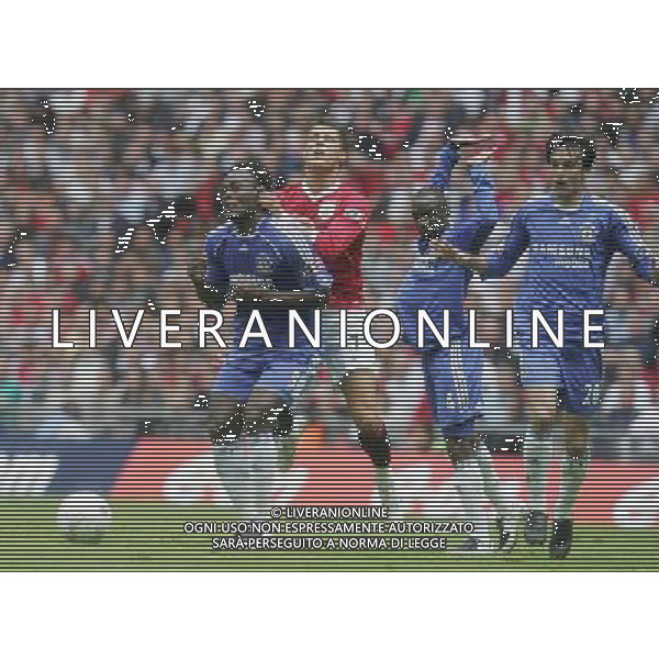 WEMBLEY FINALE DI COPPA D\'INGHILTERRA CHELSEA-MANCHESTER UNITED 19/05/2007 NELLA FOTO Cristiano Ronaldo FOTO POZZETTI-AG ALDO LIVERANI