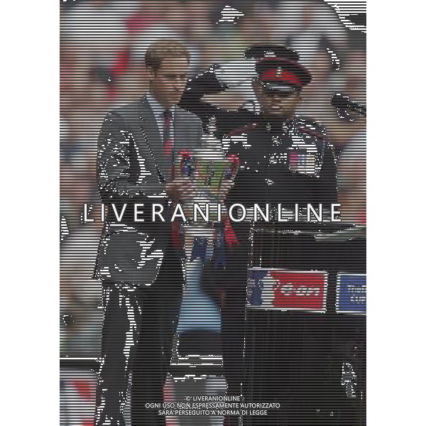 WEMBLEY FINALE DI COPPA D\'INGHILTERRA CHELSEA-MANCHESTER UNITED 19/05/2007 NELLA FOTO Prince Williams FOTO POZZETTI-AG ALDO LIVERANI