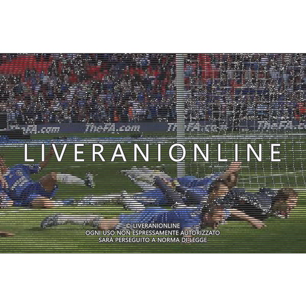 WEMBLEY FINALE DI COPPA D\'INGHILTERRA CHELSEA-MANCHESTER UNITED 19/05/2007 NELLA FOTO FESTEGGIAMENTI CHELSEA FOTO POZZETTI-AG ALDO LIVERANI