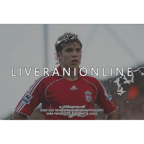LIVERPOOL CALCIO 2007 NELLA FOTO Emiliano Insua FOTO POZZETTI-AG ALDO LIVERANI