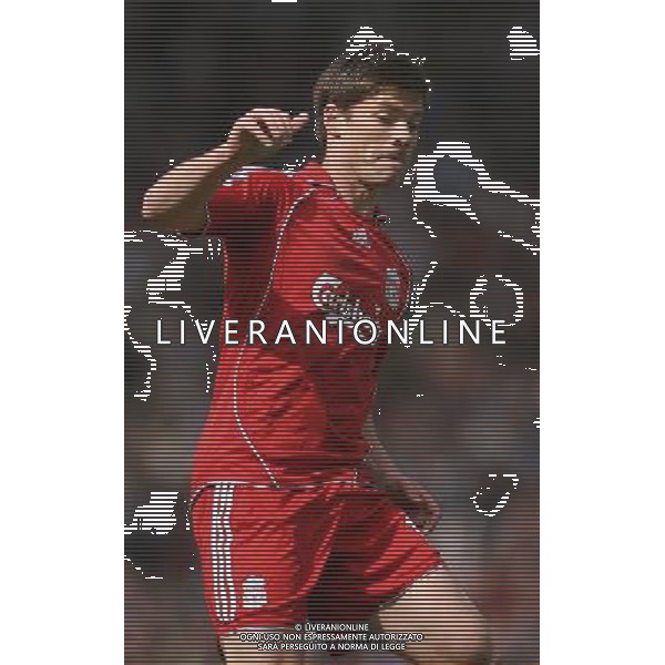 LIVERPOOL CALCIO 2007 NELLA FOTO Xabi Alonso FOTO POZZETTI-AG ALDO LIVERANI
