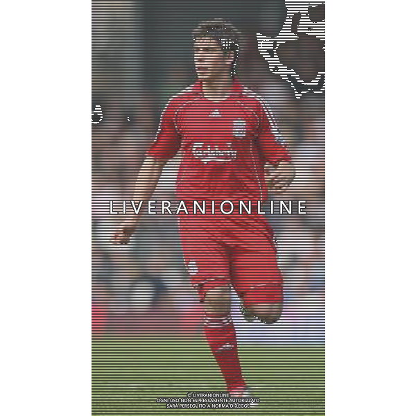 LIVERPOOL CALCIO 2007 NELLA FOTO Emiliano Insua FOTO POZZETTI-AG ALDO LIVERANI
