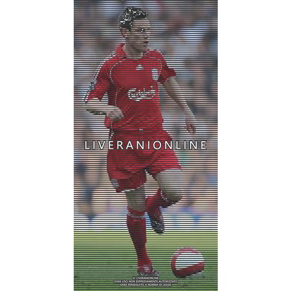 LIVERPOOL CALCIO 2007 NELLA FOTO Steve Finnan FOTO POZZETTI-AG ALDO LIVERANI