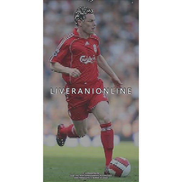LIVERPOOL CALCIO 2007 NELLA FOTO Steve Finnan FOTO POZZETTI-AG ALDO LIVERANI