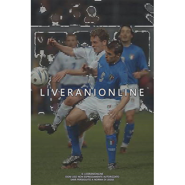 PALERMO 29/03/2003 ITALIA - FINLANDIA NELLA FOTO FABIO CANNAVARO AGENZIA ALDO LIVERANI