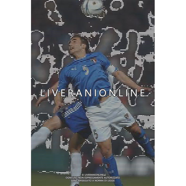 PALERMO 29/03/2003 ITALIA - FINLANDIA NELLA FOTO FABIO CANNAVARO AGENZIA ALDO LIVERANI